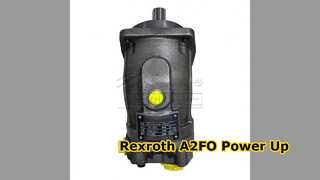 Potência e confiabilidade da bomba Rexroth A2FO