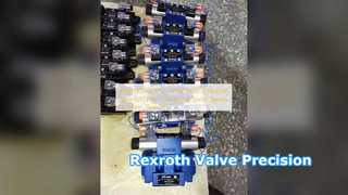Controle de precisão da válvula de carretel Rexroth 4WEH10